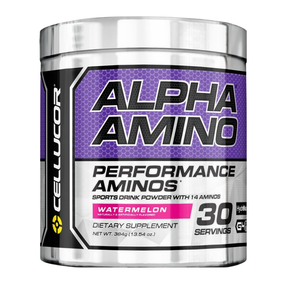 C4 Alpha Amino Powder, Post Workout Recovery with Electrolytes, Coconut Water & Zero Sugar, Watermelon Flavor – 30 Servings
