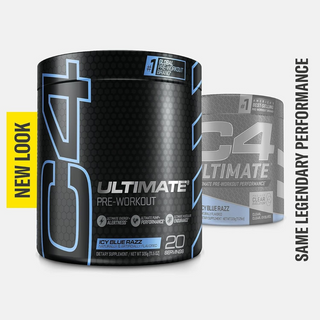 C4 Ultimate Icy Blue Razz Powder 12 Servings