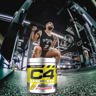 C4 Original Pre Workout Powder with Zero Sugar, Beta-Alanine, Vitamin C, for Energy, Focus & Performance, Cherry Limeade Flavor – 60 Servings
