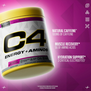C4 Energy + Aminos Grape 30 servings