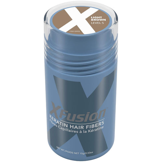 Xfusion Hair Fibers Light Brown - 12gm