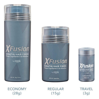 Xfusion Hair Fibers Medium Brown - 15 g