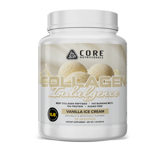 Core Nutritionals ESSENTIALS Collagen 1lb Indulgence Vanilla Ice Cream