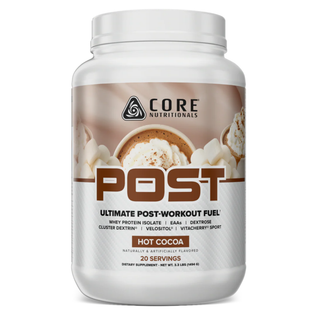 Core Nutritionals INTRA and POST WORKOUT POST 3.3lb Hot Cocoa