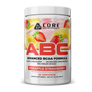 Core Nutritionals AMINOS & HYDRATION ABC White Pineapple Strawberry