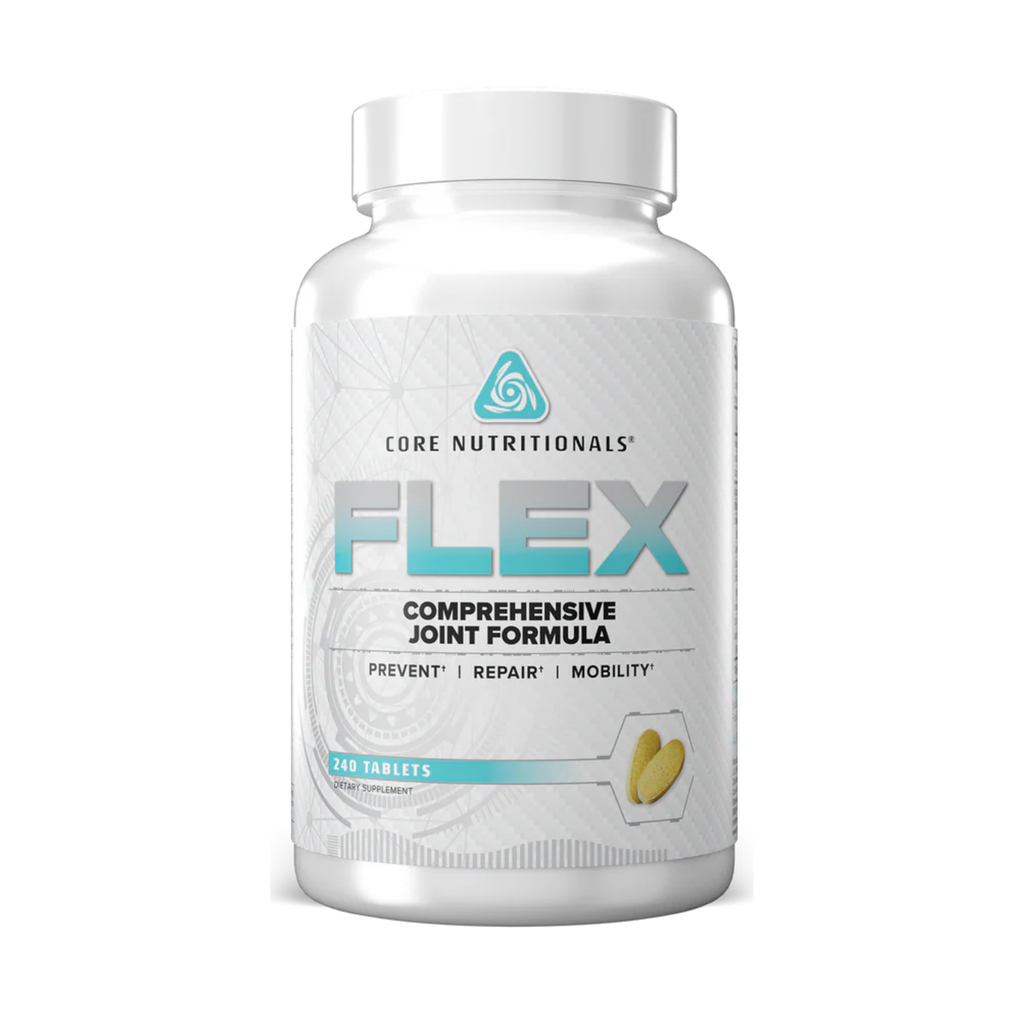 Core Nutritionals Core FLEX, Advanced Joint & Soft-Tissue Support - 240 Tablets