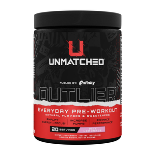 Unmatched Outlier | Pre-Workout Sports Supplement - Pink Lemonade (20 servings)