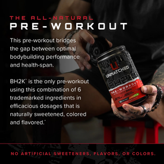 Unmatched BH2K | Pre-Workout Sports Supplement - Blood Orange Lime (20 serving)