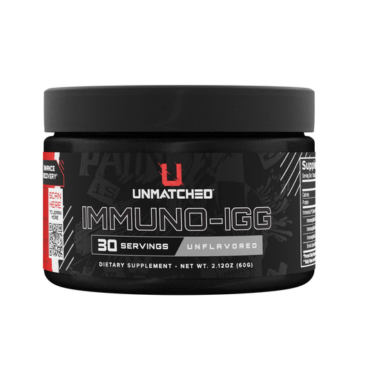 Unmatched Immuno-IGG | Immunity Booster & Best Gut Health Supplement - Bottle (60g)
