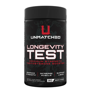 Unmatched Longevity Test | Men’s Health & Performance Supplement (180 capsules)
