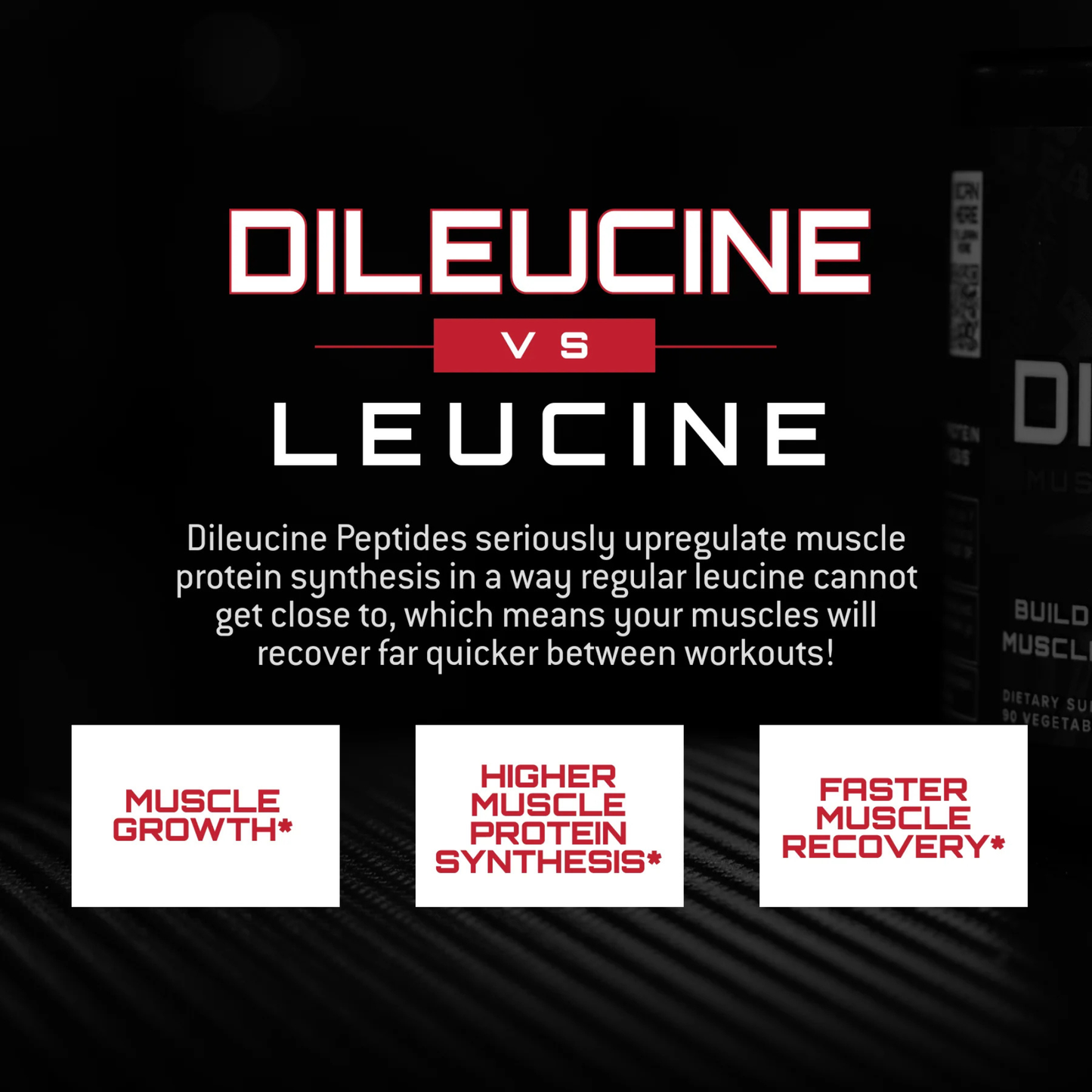 Unmatched Dileucine Advanced Dileucine Peptide for Muscle Gain Support