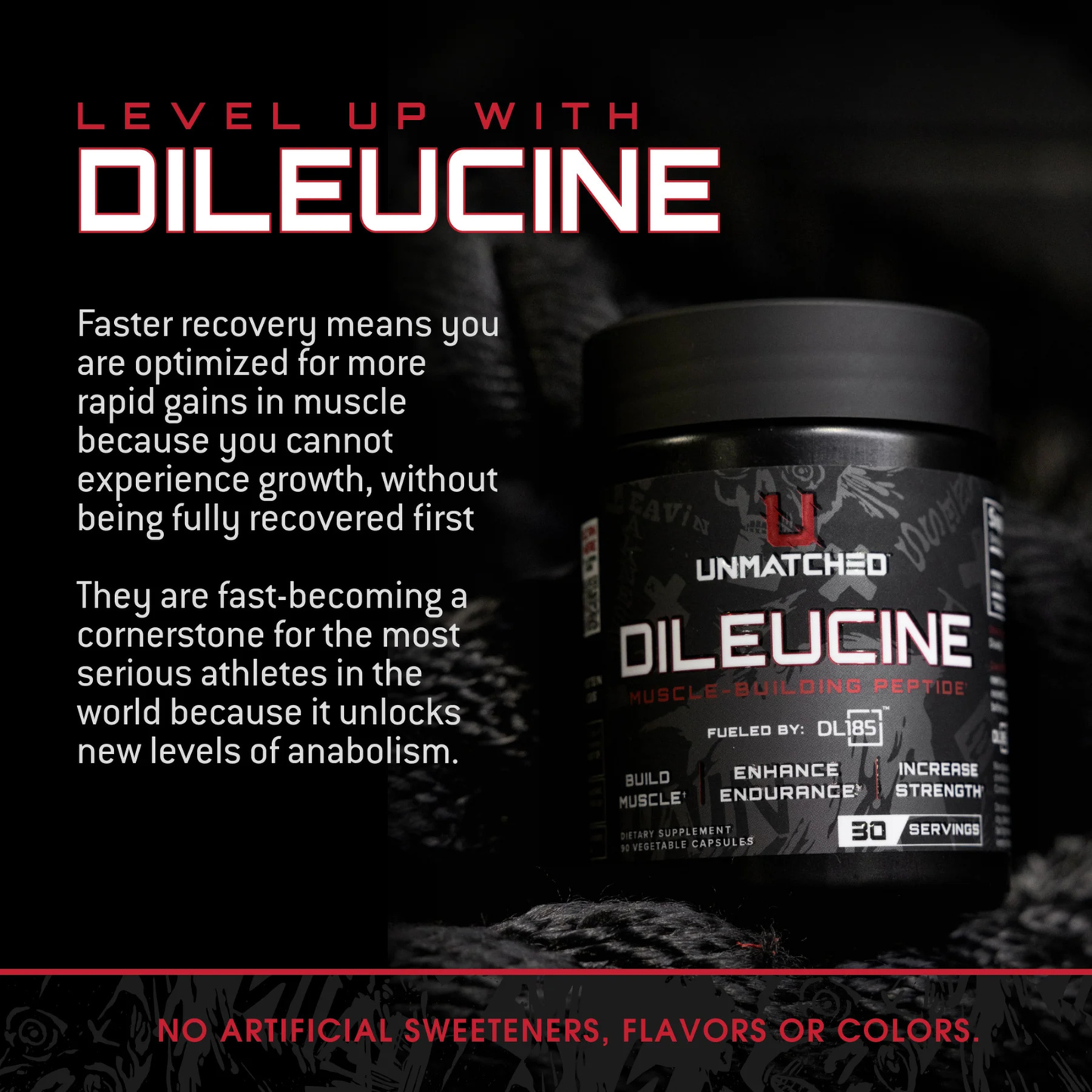 Unmatched Dileucine Advanced Dileucine Peptide for Muscle Gain Support