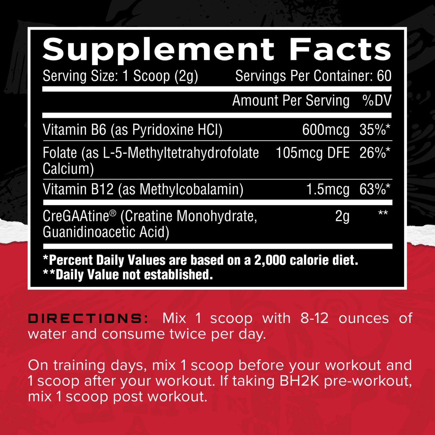 Unmatched CreGAAtine | Advanced Creatine Monohydrate Sports Supplement (120g)