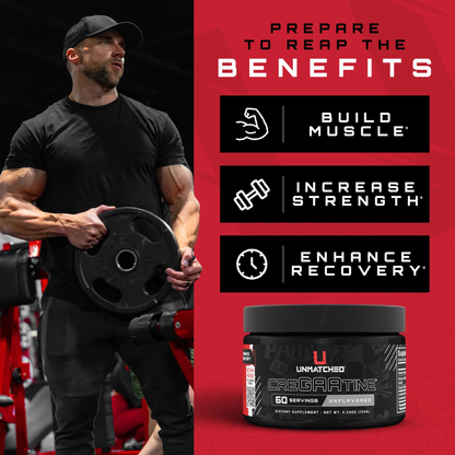 Unmatched CreGAAtine | Advanced Creatine Monohydrate Sports Supplement (120g)