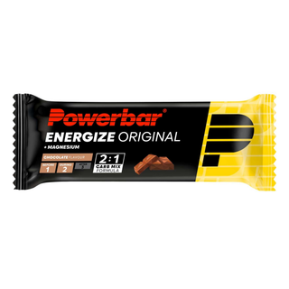 PowerBar Energize Original Chocolate Energy Bar – High Carb Sports Bar with 2:1 Glucose-Fructose, Magnesium & Sodium | 15 x 55g Box | Protein Bar for Running, Cycling & Endurance Training