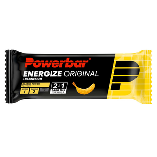 PowerBar Energize Original Banana Punch Energy Bar – High Carb 2:1 Sports Bar with Electrolytes | 15 x 55g | Energy Protein Bar for Running, Cycling & Endurance Sports