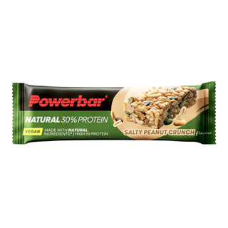 PowerBar Natural Protein Salty Peanut Crunch Bar – High Protein Sports Bar with Natural Ingredients | 18 x 40g | Protein Bar for Muscle Recovery, Gym & Endurance