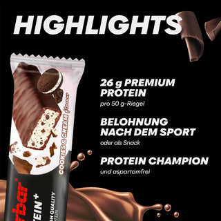 Powerbar ProteinPlus 52% Cookies&Cream 1(20x50g)