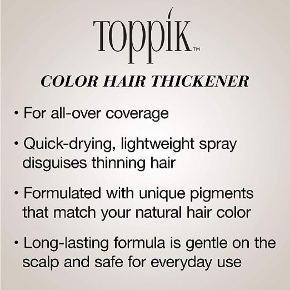 Toppik Colored Hair Thickener for Thinning Hair