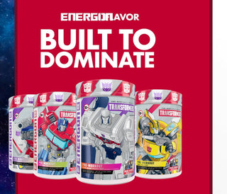 Core Nutritionals PRE WORKOUT TRANSFORMERS® ENERGON (Pre Workout) Sour Lemon Candy (Bumblebee)