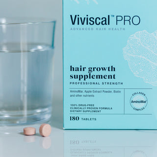 Viviscal Professional Hair Growth Supplements – Clinically Proven Hair Loss Solution for Men & Women 180 Tablets (3 Months Supply)