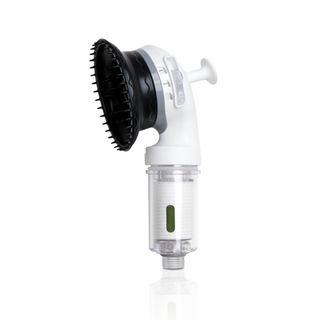 K-HeadSpa Water Filtration Shower System with Massage Head, Activated Carbon Filter, Vitamin Gel & Holder – Green Lemon K-HeadSpa