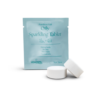 K-HeadSpa Bamboo Salt Sparkling Tablet for Oily Scalp K-HeadSpa