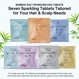 K-HeadSpa Bamboo Salt Sparkling Tablet for Oily Scalp K-HeadSpa
