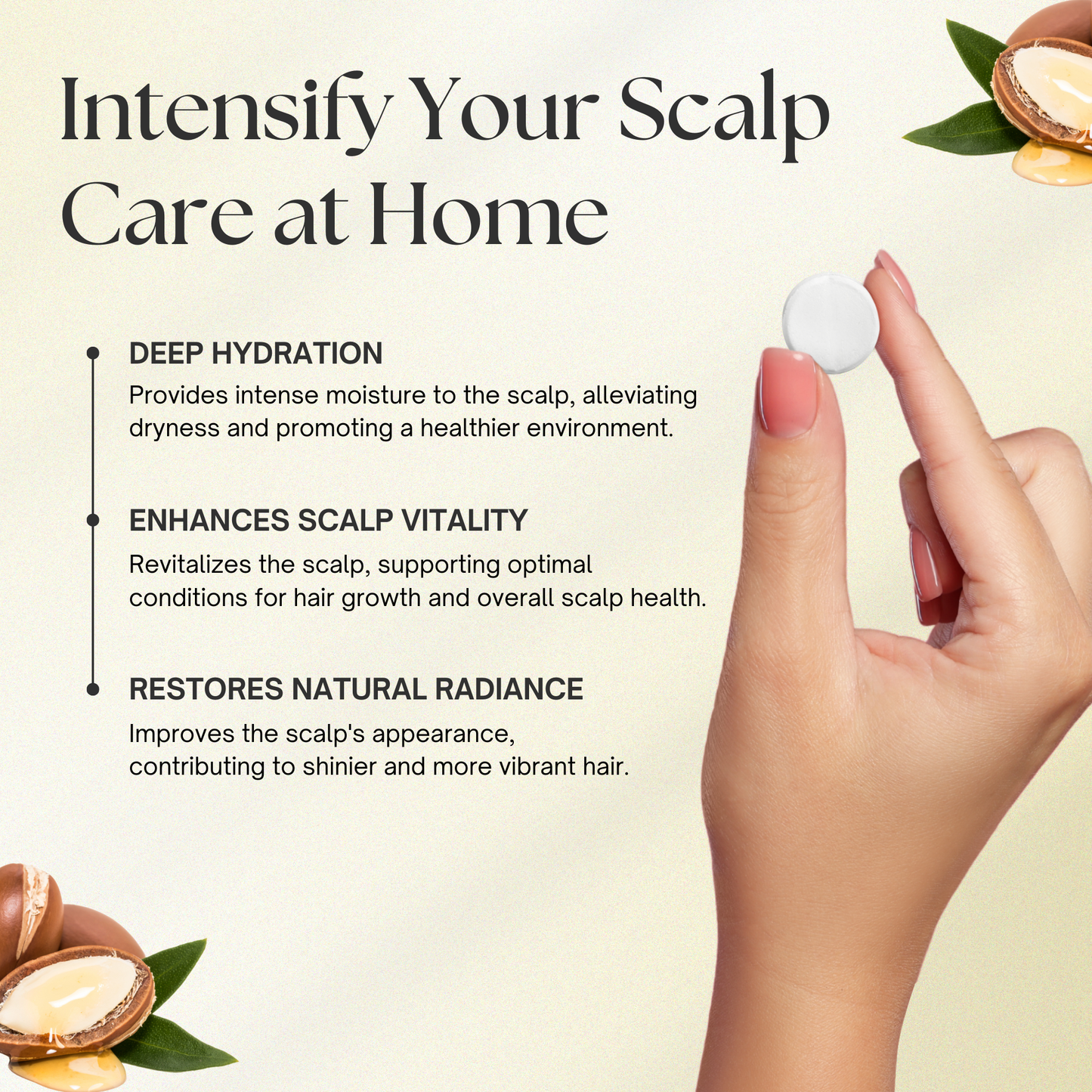 K-HeadSpa Bamboo Salt Sparkling Tablet for Opulent Radiance Scalp Revive