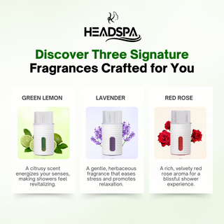 K-HeadSpa Korean Shower Head Therapy Kit – Green Lemon Essence K-HeadSpa
