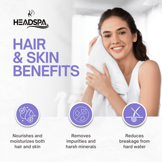 K-HeadSpa Korean Shower Head Therapy Kit – Lavender Essence K-HeadSpa