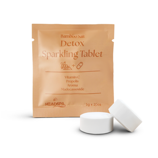 K-HeadSpa Bamboo Salt Sparkling Tablet for Detox Scalp K-HeadSpa