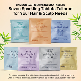 K-HeadSpa Bamboo Salt Sparkling Tablet for Detox Scalp K-HeadSpa