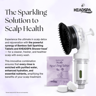 K-HeadSpa Bamboo Salt Sparkling Tablet for Scaly Scalp K-HeadSpa