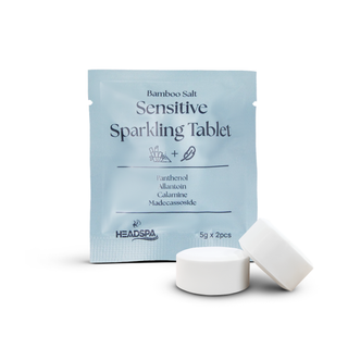 K-HeadSpa Bamboo Salt Sparkling Tablet for Sensitive Scalp K-HeadSpa