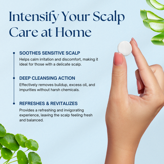 K-HeadSpa Bamboo Salt Sparkling Tablet for Sensitive Scalp K-HeadSpa