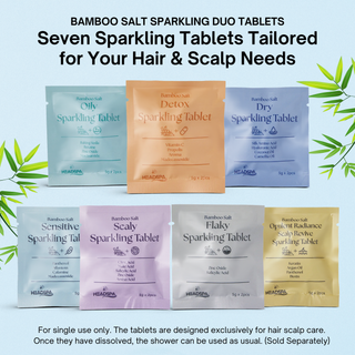 K-HeadSpa Bamboo Salt Sparkling Tablet for Sensitive Scalp K-HeadSpa