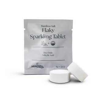K-HeadSpa Bamboo Salt Sparkling Tablet for Flaky Scalp K-HeadSpa