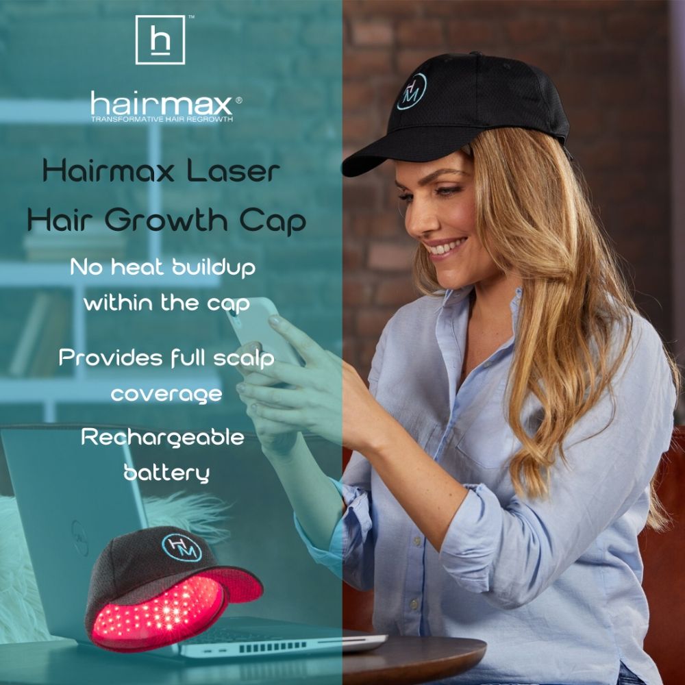 HairMax Powerflex 272 Laser Cap (FDA Cleared)