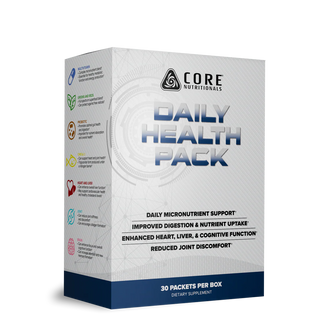 Core Nutritionals Daily Health Pack | Multivitamins & Complete Wellness Supplement