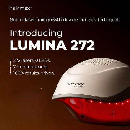 HairMax Lumina 272 Laser Cap – FDA-Cleared Full-Scalp LLLT Device for Hair Loss and Regrowth (Hair Care & Hair Regrowth)