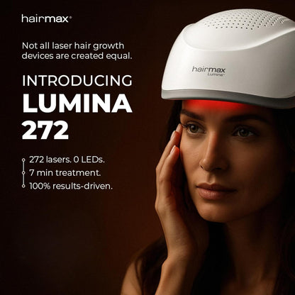HairMax Lumina 272 Laser Cap – FDA-Cleared Full-Scalp LLLT Device for Hair Loss and Regrowth (Hair Care & Hair Regrowth)