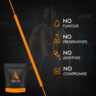 AS-IT-IS Nutrition BCAA 100% Pure Powder Pre and Post Workout Bodybuilding Supplement 250gm ASITIS