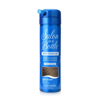Salon in a Bottle - Instant, Long-Lasting Root Concealer Spray to Cover Roots for Women and Men - Light Brown 50 Applications 60 ml Salon in a Bottle
