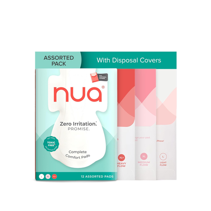 Nua Pads - Rash-Free and Soft Period Pads for Women