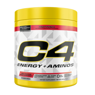 C4 Energy + Aminos Fruit Punch 30 servings
