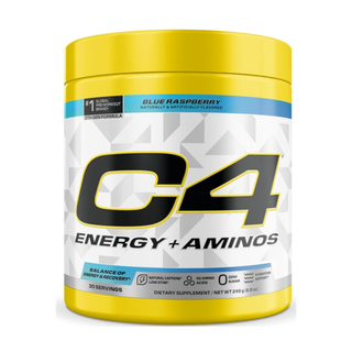 C4 Energy + Aminos Icy Blue Razz 30 servings