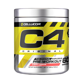 C4 Original Pre Workout Powder with Zero Sugar, Beta-Alanine, Vitamin C, for Energy, Focus & Performance, Cherry Limeade Flavor – 60 Servings