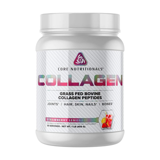 Core Nutritionals Collagen Peptides for Radiant Skin & Strong Joints -  Strawberry Lemonade Flavor