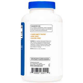 Nutricost D-Aspartic Acid Capsules 3000 MG 180 Capsules Nutricost